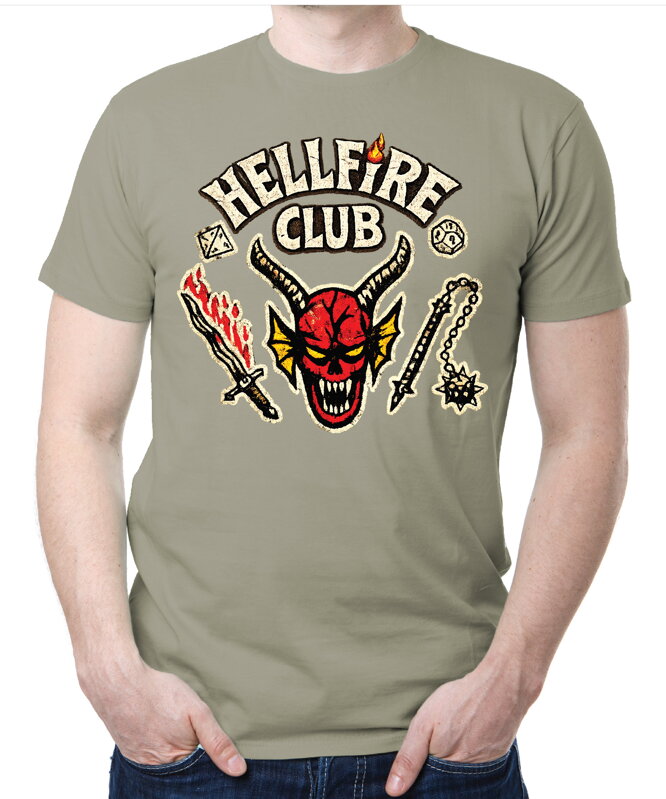 Tričko - Hellfire Club Stranger Things