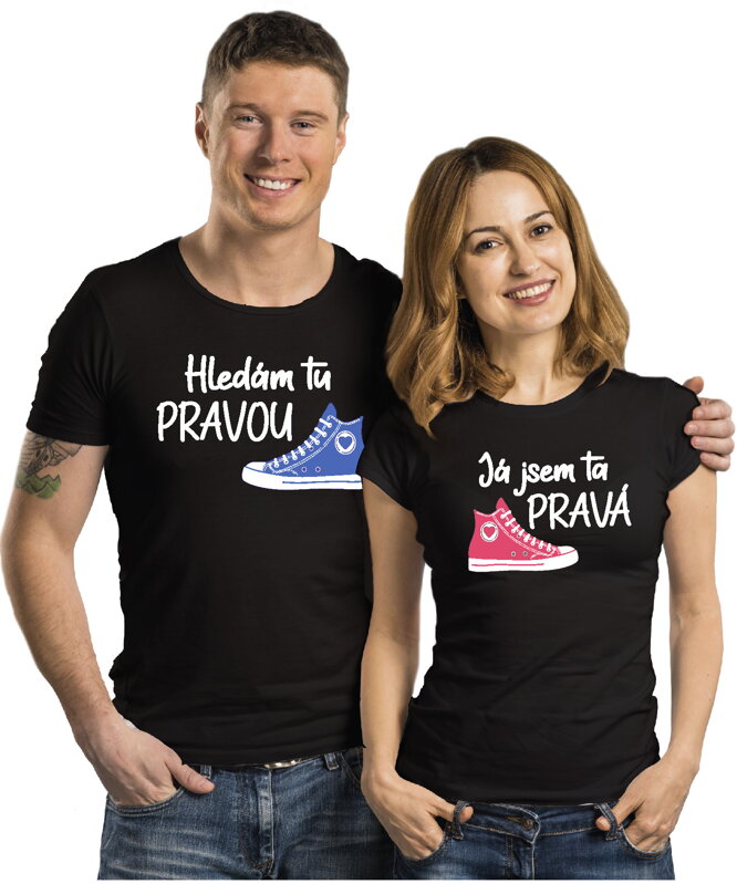 Partnerské tričká - Som magnet na problémy 2ks Partnerské tričká - Som magnet na problémy 2ks