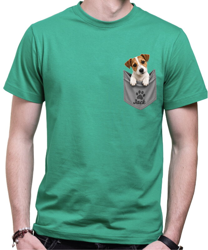 Tričko pre psíčkarov - Jack Russell Teriér vo vačku