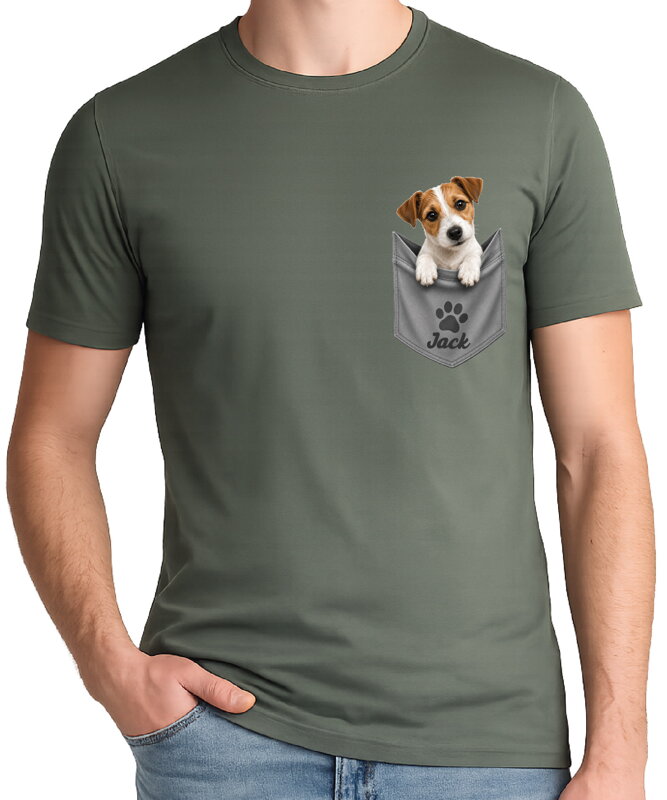 Tričko pre psíčkarov - Jack Russell Teriér vo vačku