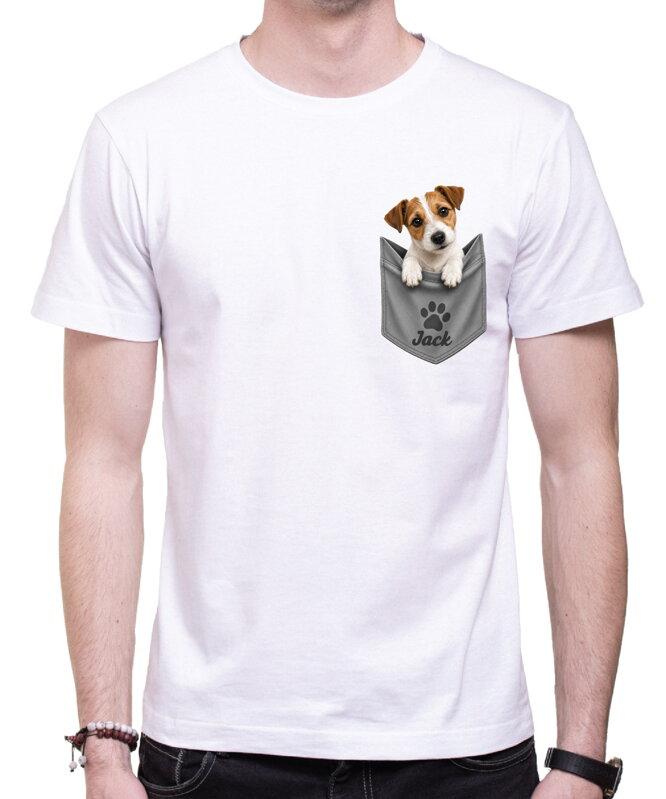 Tričko pre psíčkarov - Jack Russell Teriér vo vačku