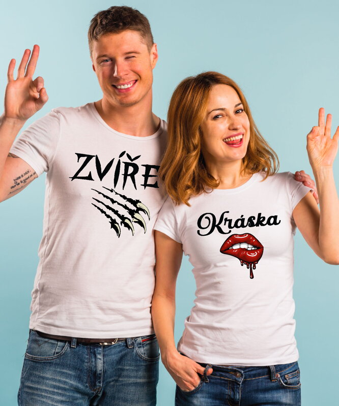 Partnerské tričká - Hľadám tú pravú 2ks Partnerské tričká - Hľadám tú pravú 2ks
