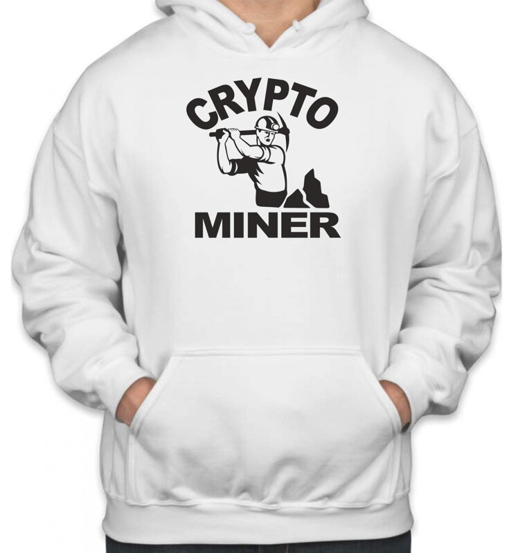 Krypto mikina- Crypto miner Krypto mikina- Crypto miner