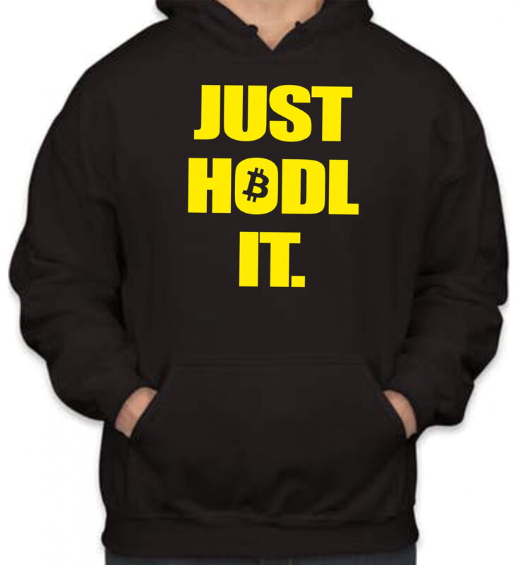 Krypto mikina- Just hodl it. Krypto mikina- Just hodl it.