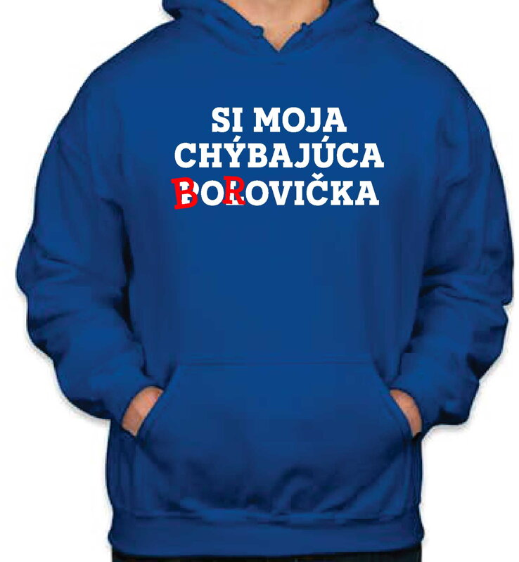 Mikina - Chýbajúca borovička Mikina - Chýbajúca borovička