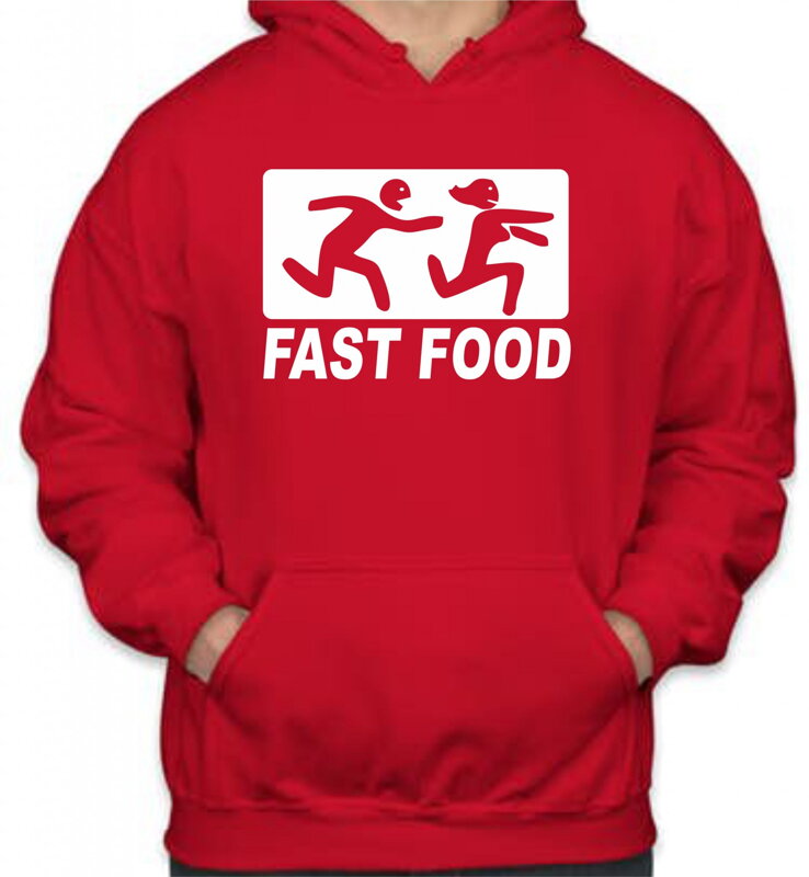Mikina-Fast food