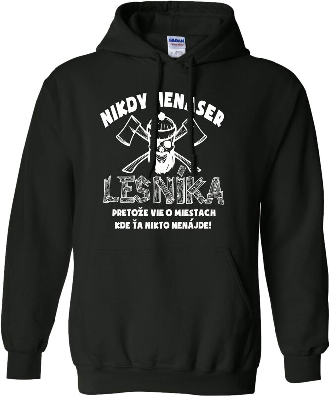 Lesnícka mikina - Nikdy nenaser Lesníka Lesnícka mikina - Nikdy nenaser Lesníka