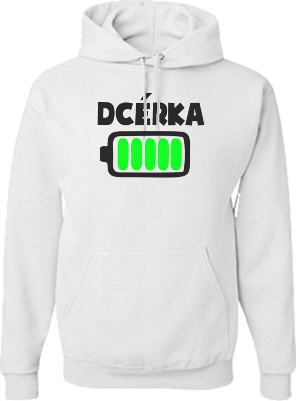 Rodinná mikina - Dcérka (BATERKA) Rodinná mikina - Dcérka (BATERKA)