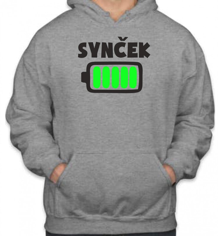 Rodinná mikina - Synček (BATERKA) Rodinná mikina - Synček (BATERKA)