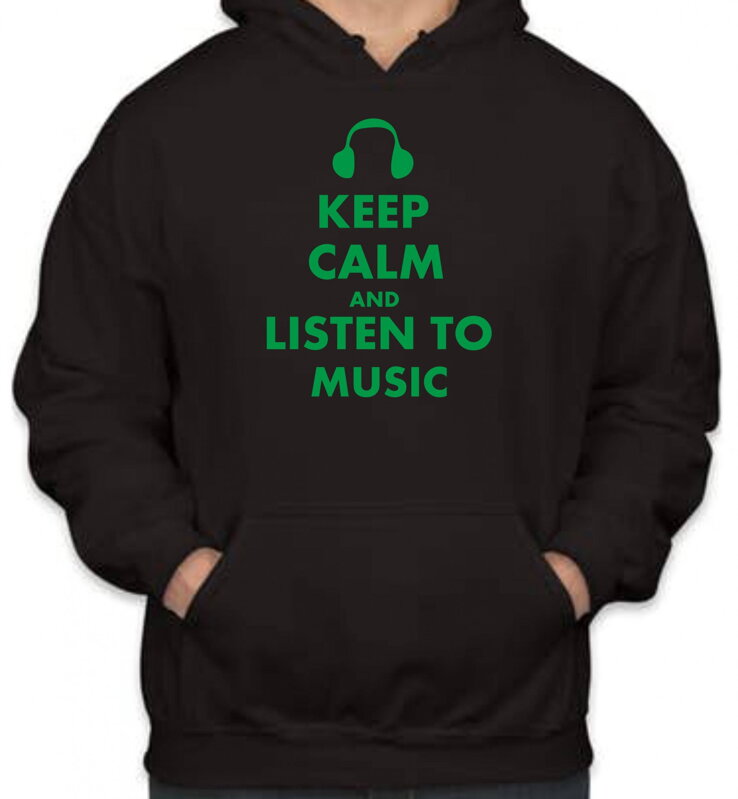 Mikina KEEP CALM AND LISTEN TO MUSIC Mikina KEEP CALM AND LISTEN TO MUSIC
