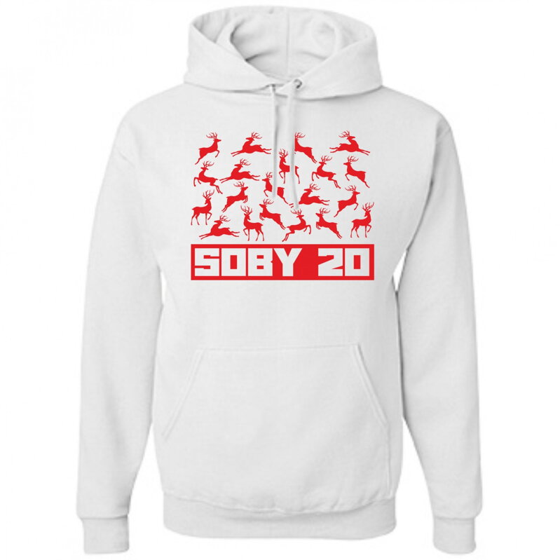 Mikina - SOBY 20 - Vianočné soby Mikina - SOBY 20 - Vianočné soby