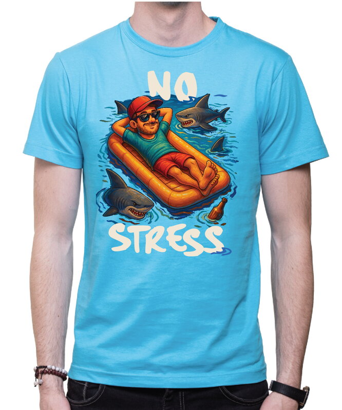 Vodácke tričko - No Stress Vodácke tričko - No Stress