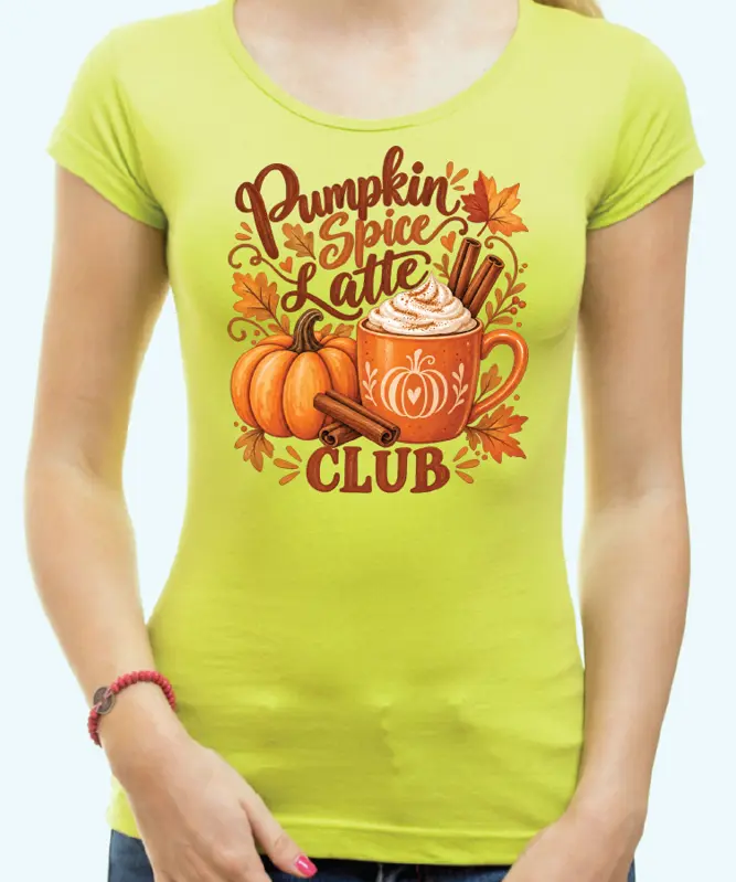 Tričko - Pumpkin Spice Latte Club