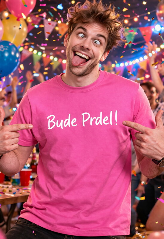 Tričko - Bude prdel!