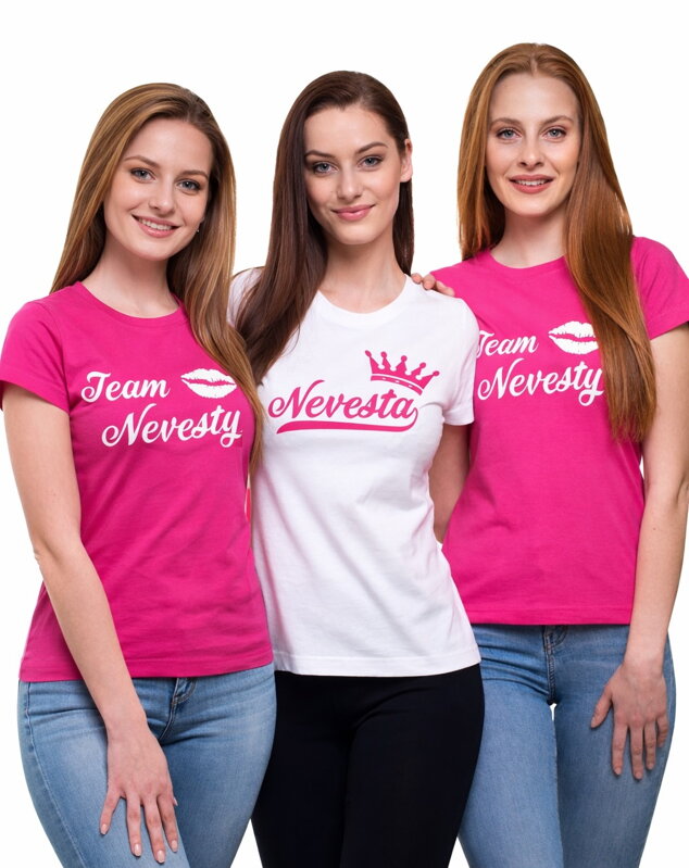Tričká Team Nevesty - Rozlúčka so slobodou