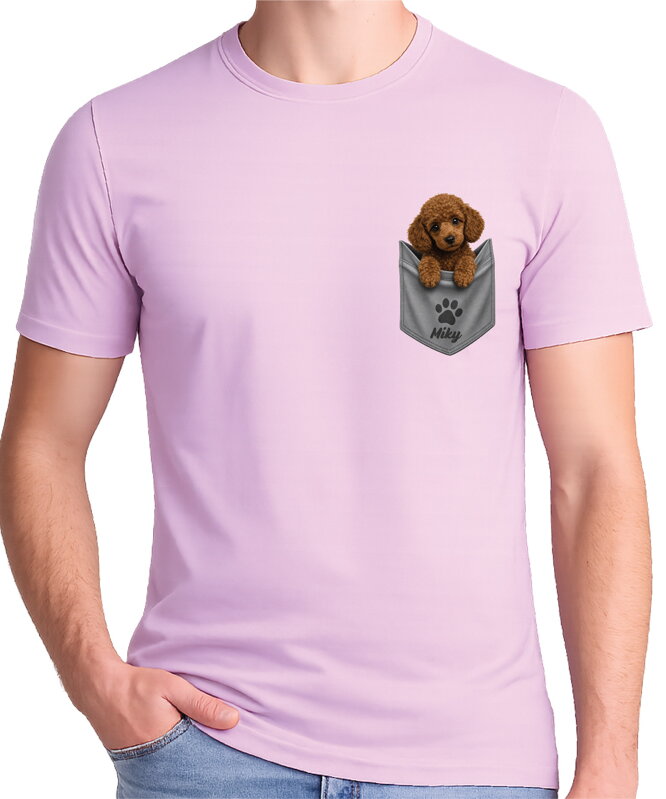 Tričko pre psíčkarov - pudel vo vačku