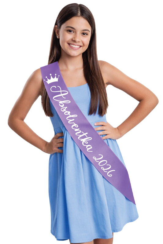 Šerpa/stuha - ABSOLVENTKA písané (vlastný rok)