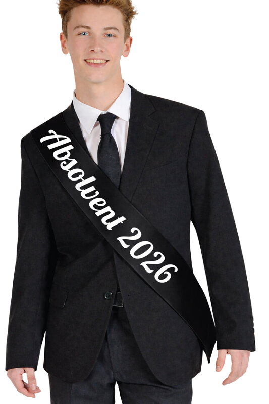 Šerpa/stuha - ABSOLVENT písané (vlastný rok)