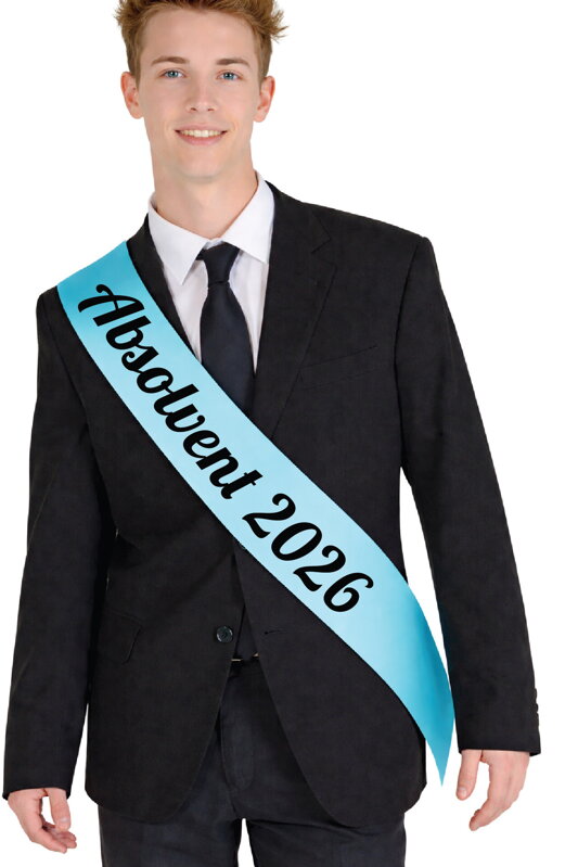 Šerpa/stuha - ABSOLVENT písané (vlastný rok)