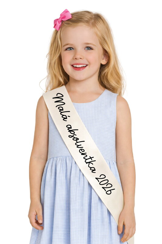 Šerpa/stuha - Malá absolventka (vlastný rok)