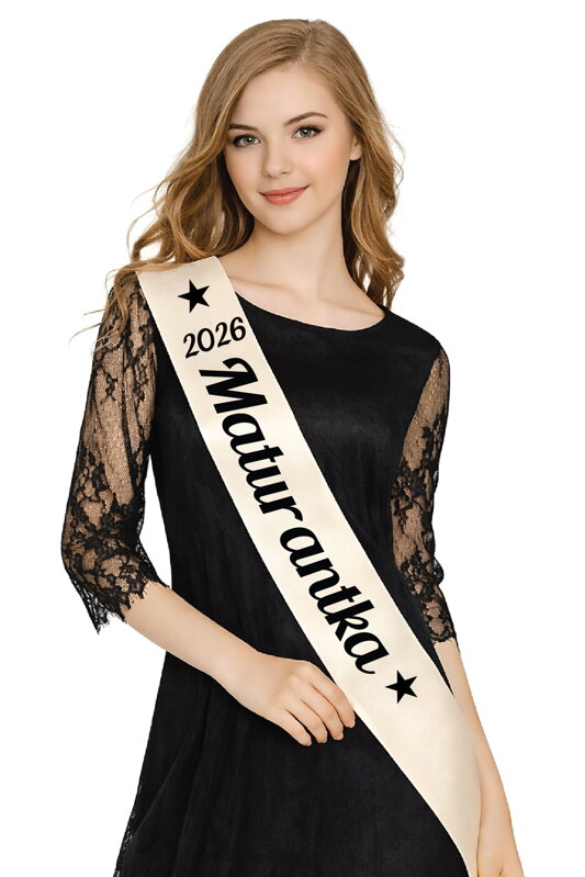 Šerpa/stuha - MATURANTKA tlačené (vlastný rok)