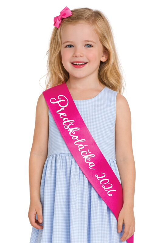 Šerpa/stuha - Predškoláčka (vlastný rok)