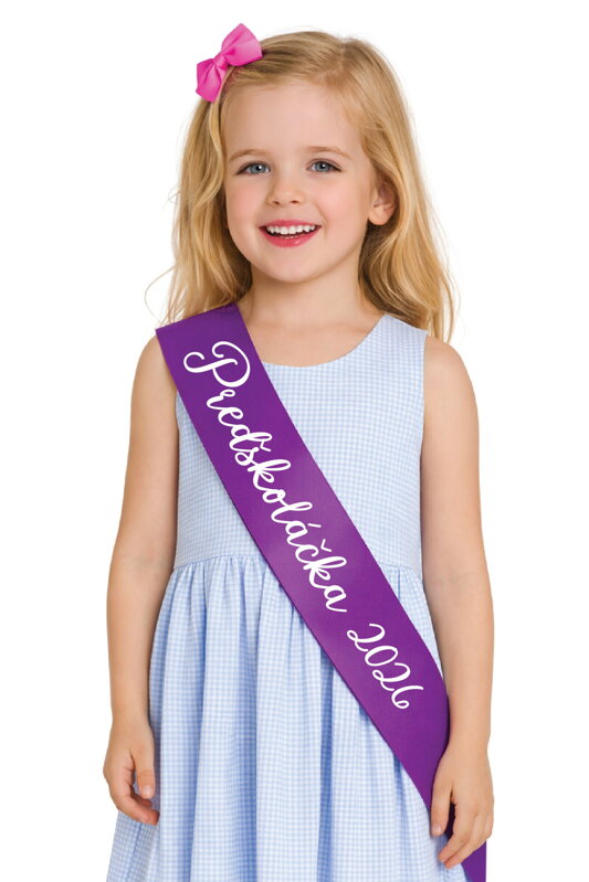 Šerpa/stuha - Predškoláčka (vlastný rok)