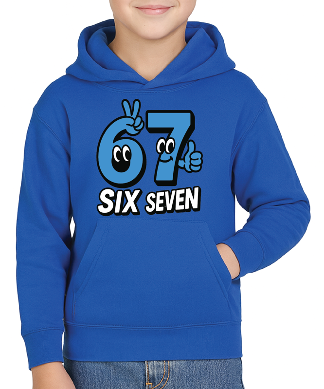 Mikina -Six Seven 67 (Talianský brainrot)