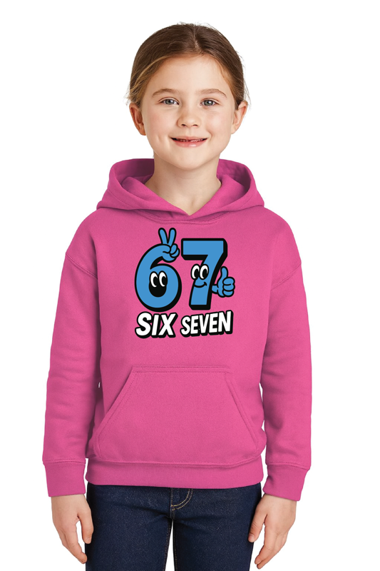 Mikina -Six Seven 67 (Talianský brainrot)