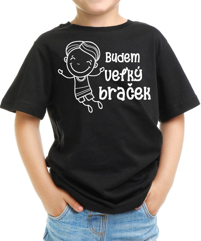 Detské tričko - Budem veľký braček Detské tričko - Budem veľký braček