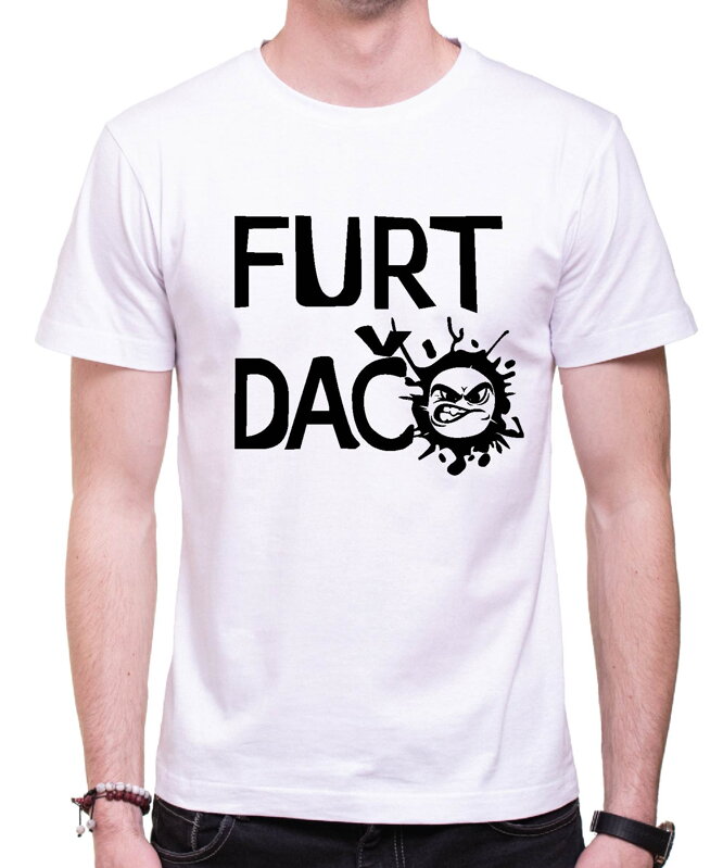 Vtipné tričko - FURT DAČO