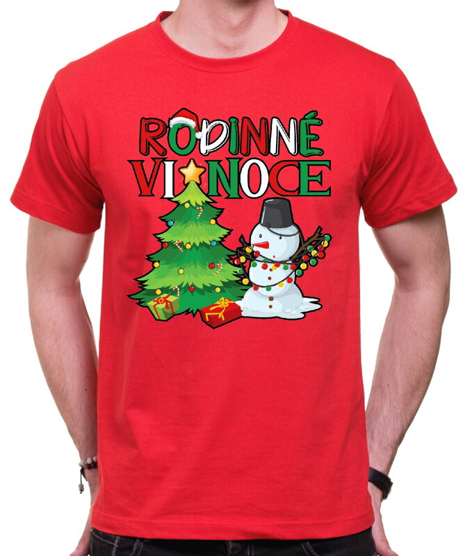 Vianočné tričko - Rodinné Vianoce Vianočné tričko - Rodinné Vianoce