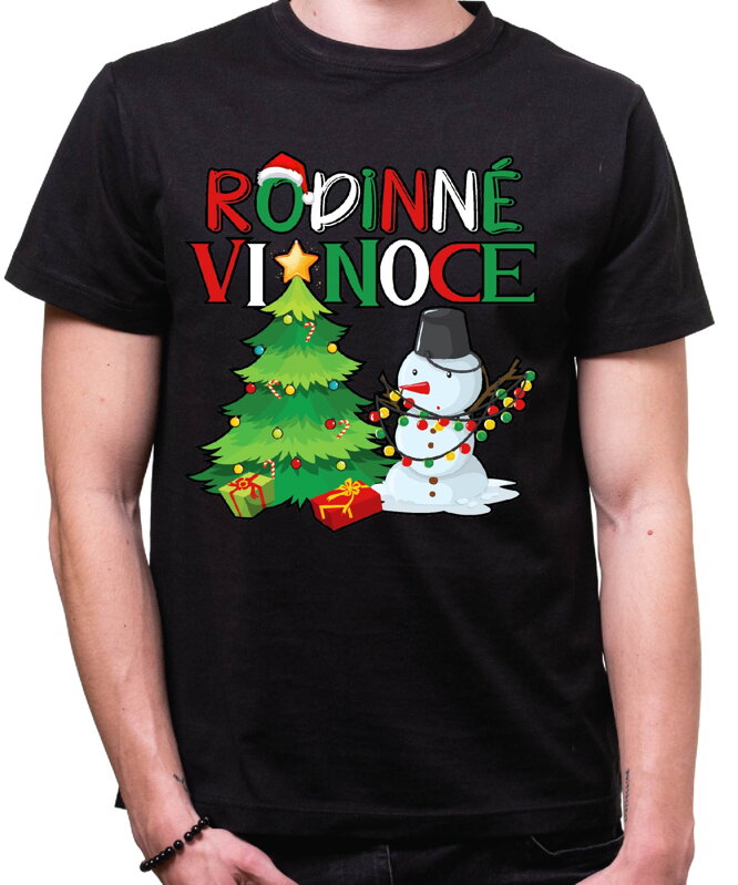 Vianočné tričko - Rodinné Vianoce Vianočné tričko - Rodinné Vianoce