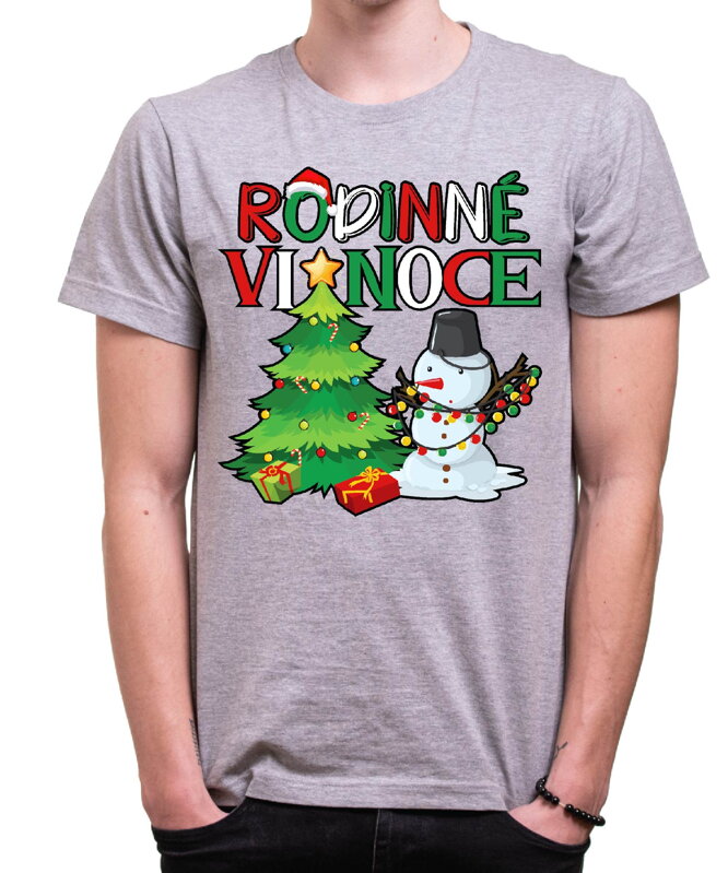 Vianočné tričko - Rodinné Vianoce Vianočné tričko - Rodinné Vianoce