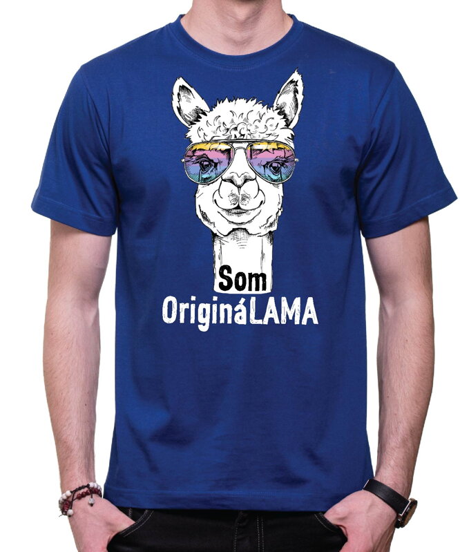 Vtipné tričko - Som origináLAMA