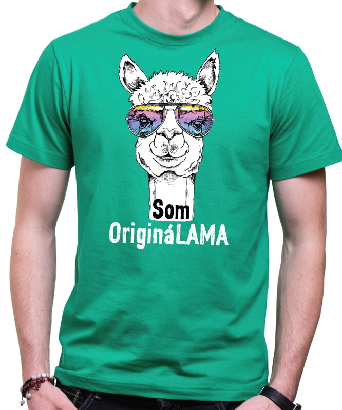 Vtipné tričko - Som origináLAMA Vtipné tričko - Som origináLAMA