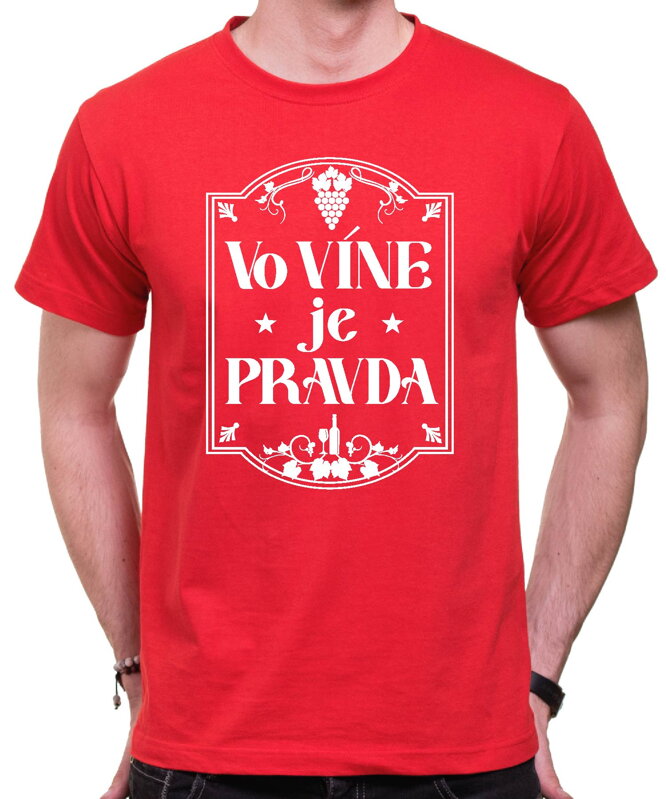 Vinárske tričko - Vo víne je pravda