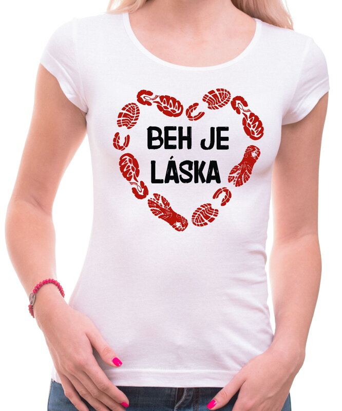 Tričko - Beh je láska Tričko - Beh je láska
