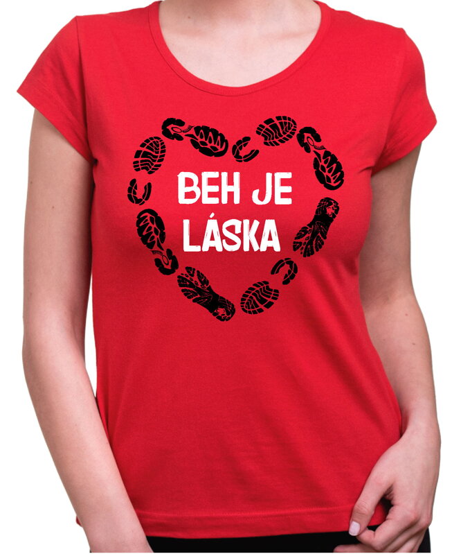 Tričko - Beh je láska Tričko - Beh je láska