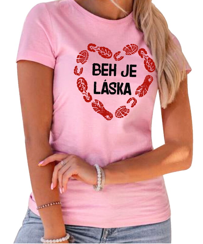 Tričko - Beh je láska Tričko - Beh je láska