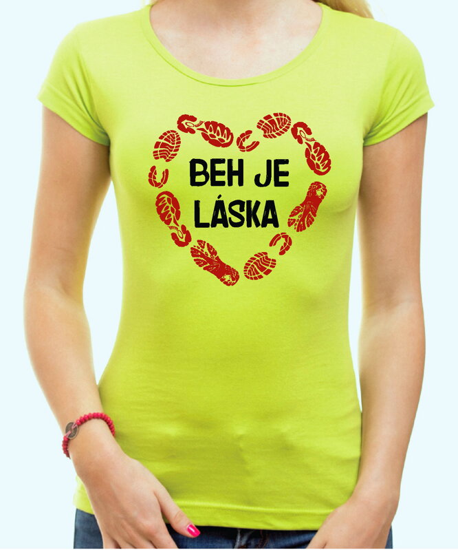 Tričko - Beh je láska