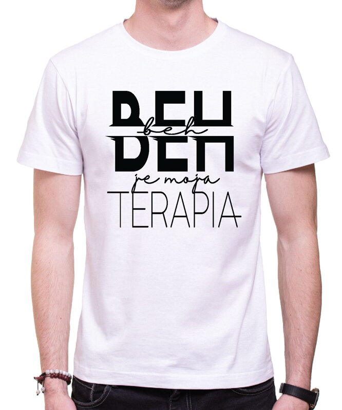 Tričko - Beh je moja terapia Tričko - Beh je moja terapia