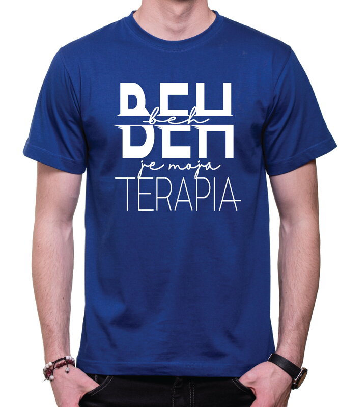 Tričko - Beh je moja terapia Tričko - Beh je moja terapia
