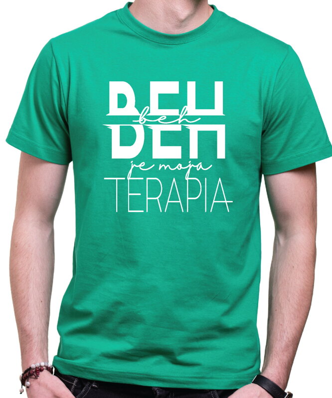 Tričko - Beh je moja terapia Tričko - Beh je moja terapia