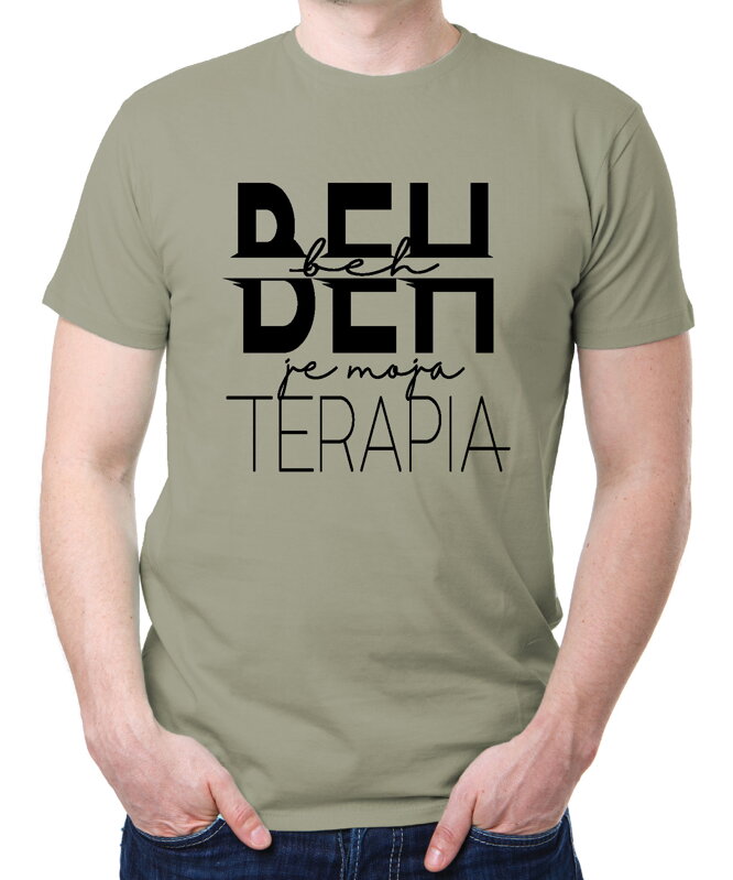 Tričko - Beh je moja terapia Tričko - Beh je moja terapia
