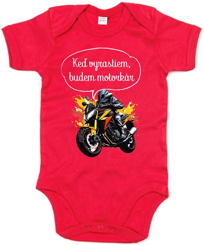 Detské body - Keď vyrastiem, budem motorkár