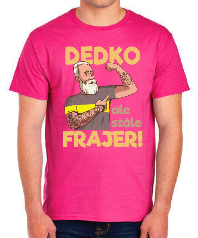 Pánske tričko - Dedko, ale stále frajer