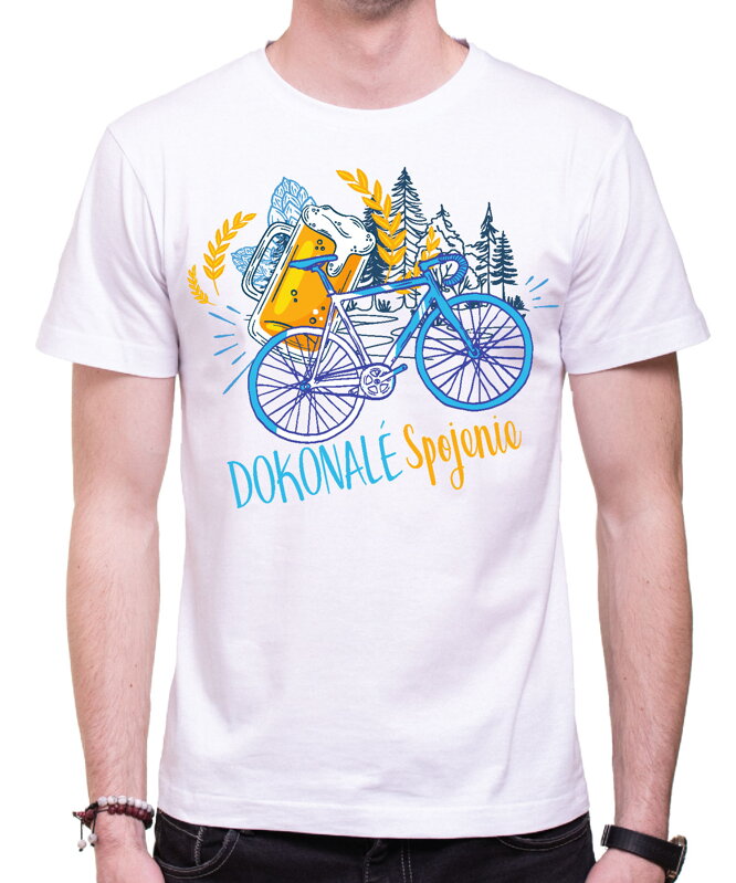 Cyklo pivné tričko - Dokonalé spojenie Cyklo pivné tričko - Dokonalé spojenie