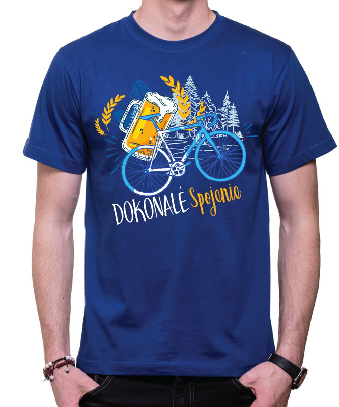 Cyklo pivné tričko - Dokonalé spojenie Cyklo pivné tričko - Dokonalé spojenie