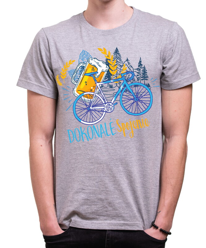 Cyklo pivné tričko - Dokonalé spojenie Cyklo pivné tričko - Dokonalé spojenie